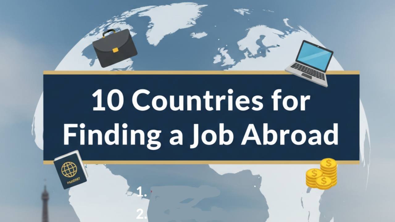 Top 10 Countries for Finding a Job Abroad : Best for Job Security, Housing, and Quality of Life
