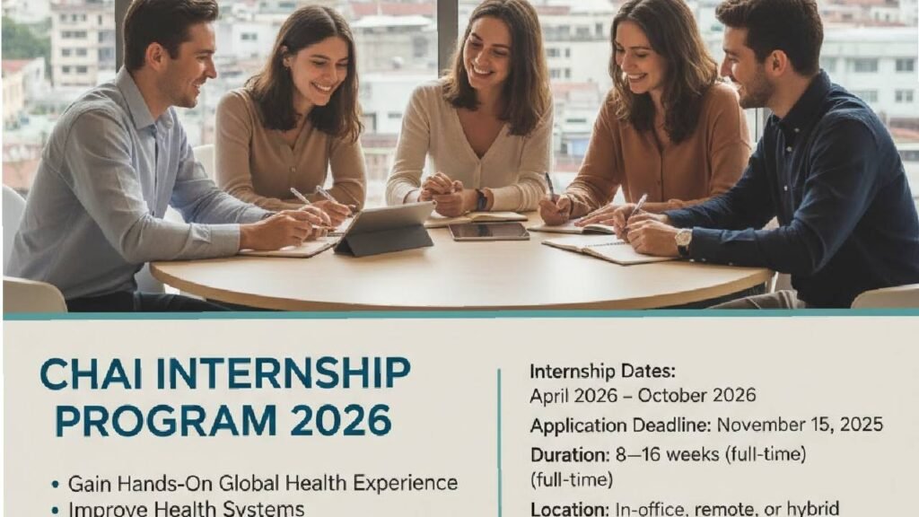 CHAI Global Internship Program