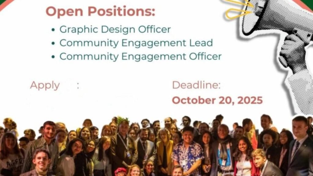 REMOTE VOLUNTEER ROLES: Join the The Children and Youth Major Group (CYMG) to UNEP !