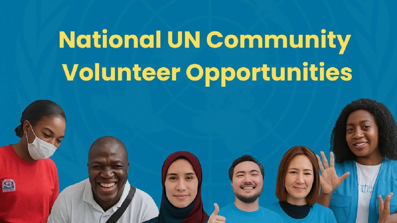 National UN Community Volunteer Opportunities