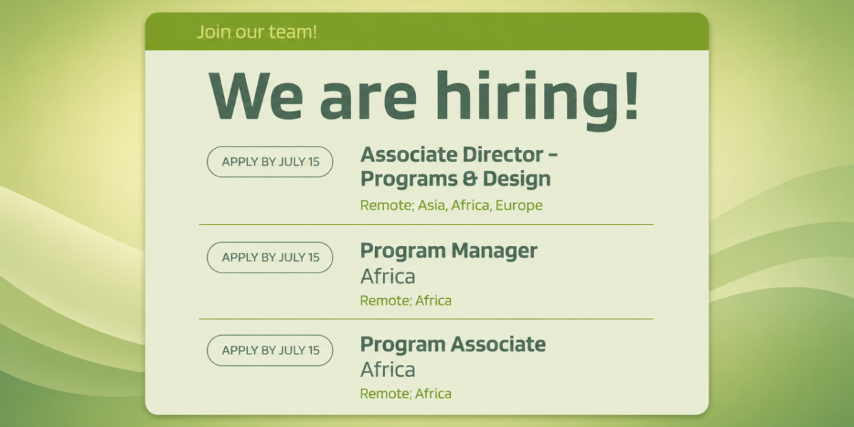 Global Designing Cities Initiative 2026 Remote positions: 3 International NGO Career Opportunities for Professionals Worldwide